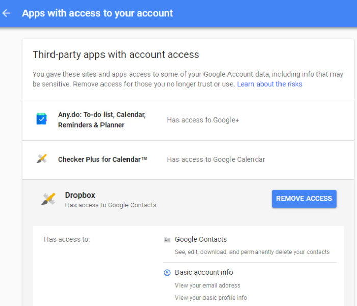 Android Security Audit: Apps with Access